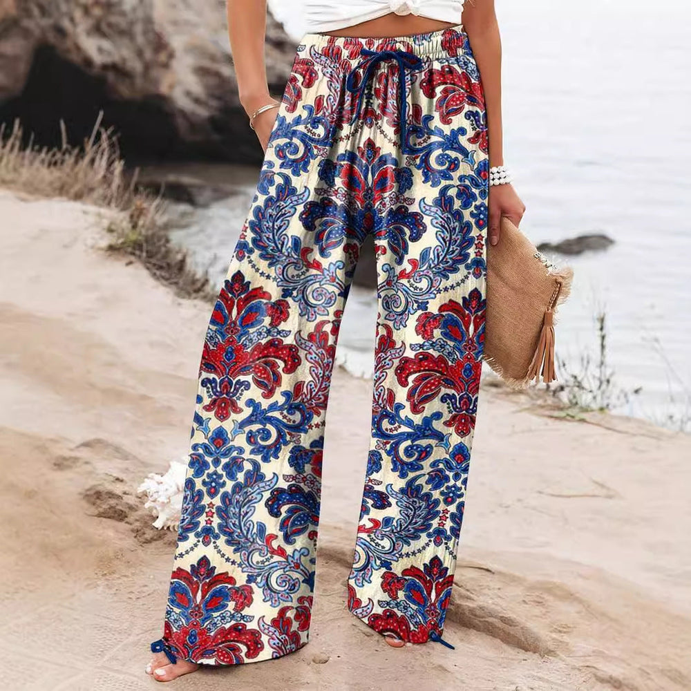 Women's Wide Pants in Breathable Fabric (2)