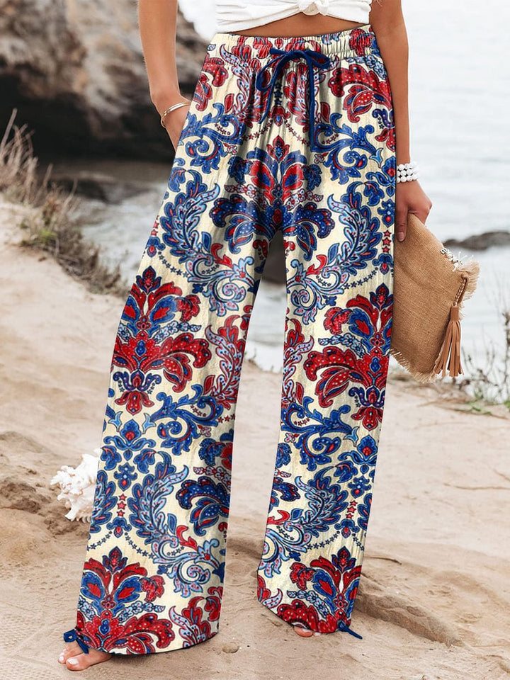 Women's Wide Pants in Breathable Fabric in Stil 3
