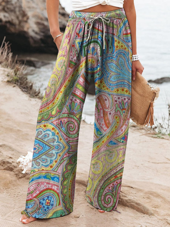 Women's Wide Pants in Breathable Fabric in Stil 5