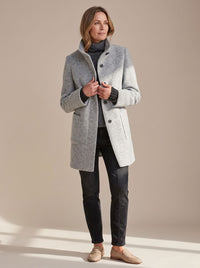 Sienna | Women's Winter Coat Classic Structured Button-Front
