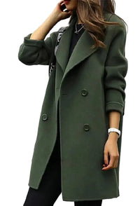 Matilda | Women's Winter Coat in Midi Length