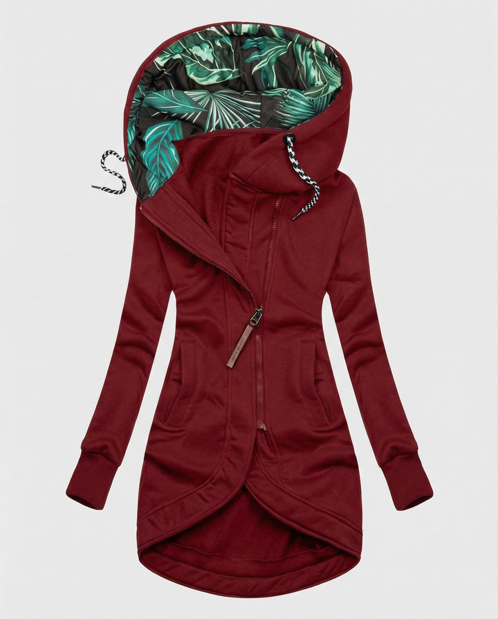 Women's Winter Coat with Feminine Silhouette (8)