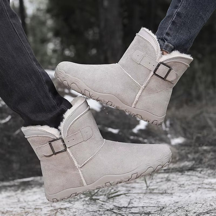 Women's Winter Fleece-Lined Knee-High Boots (10)