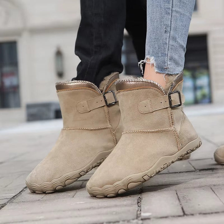Women's Winter Fleece-Lined Knee-High Boots (8)