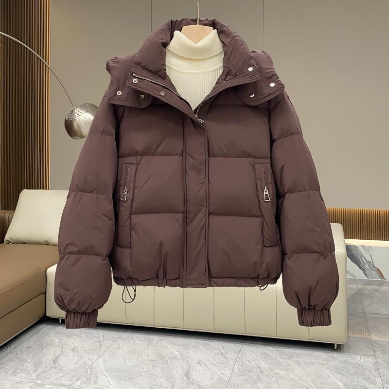 Women's Winter Hooded Puffer Jacket (7)