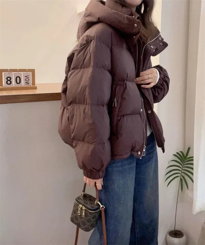 Women's Winter Hooded Puffer Jacket (9)