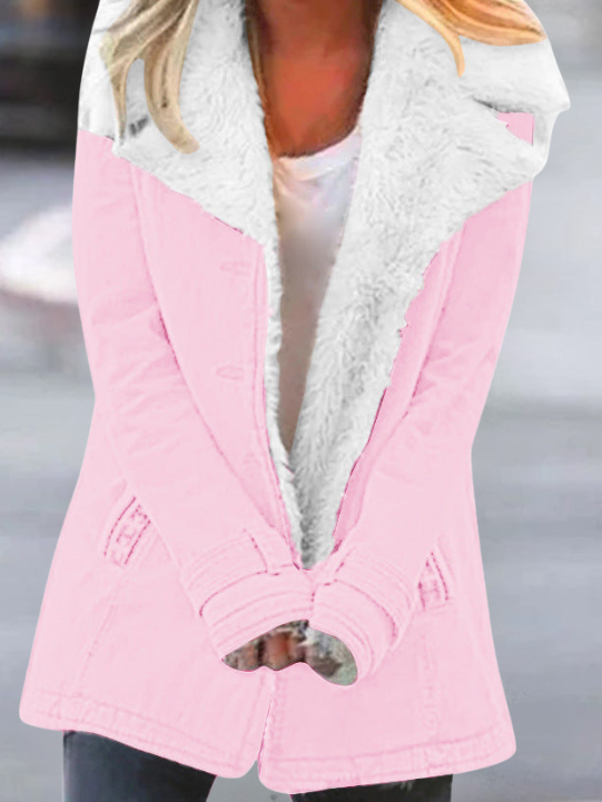 Women's Winter Jacket with Lightweight Design in Pink