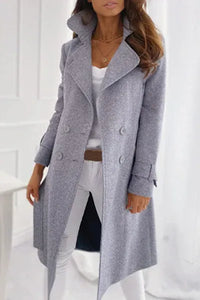 Harper | Women's Wool Coat in Structured Design