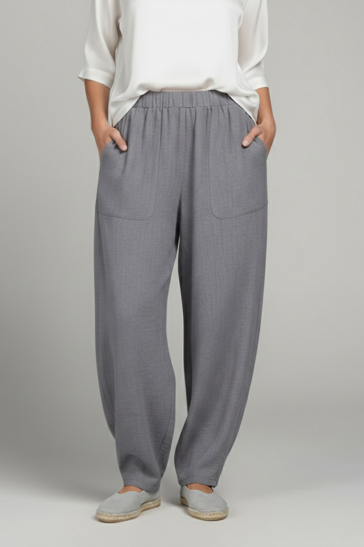 Wren Summer Trousers in a Relaxed Barrel Fit Foto 3
